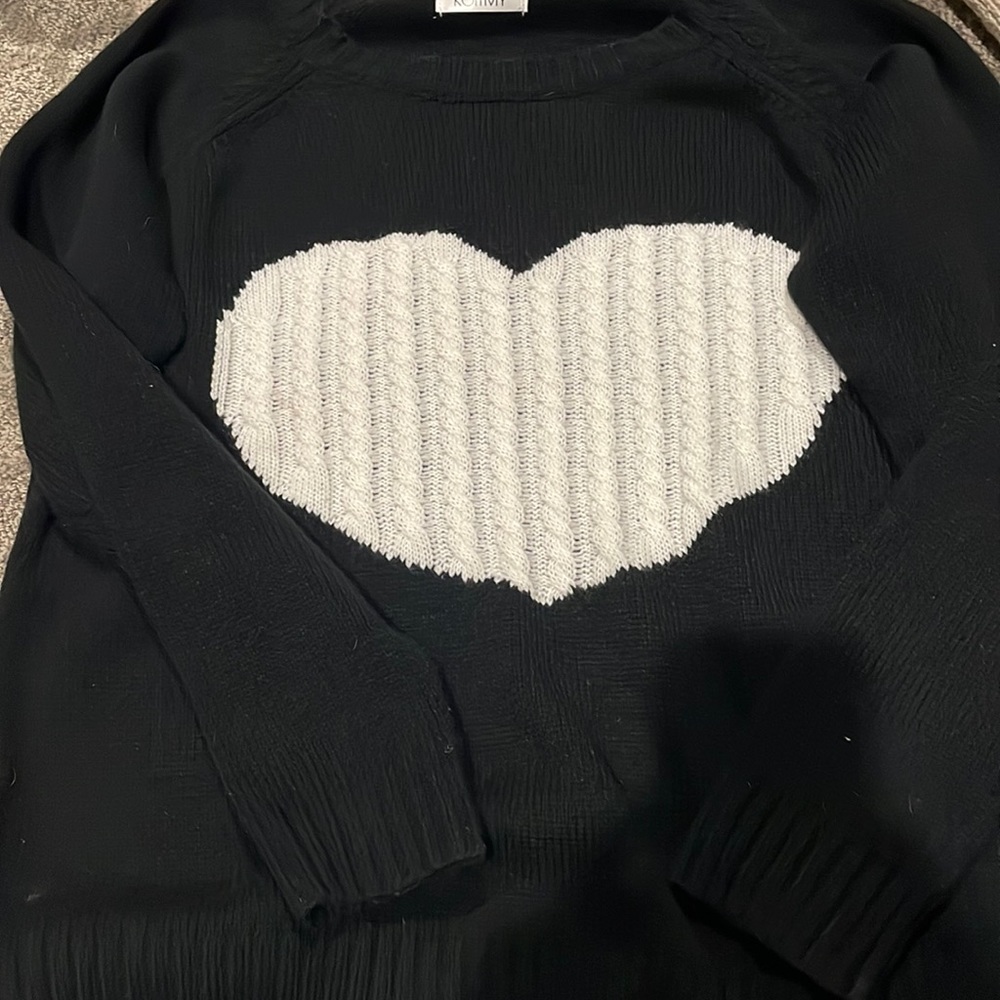 Amazon heart sweater